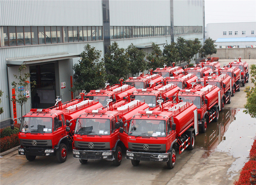 [March,2017] To Viet Nam -14 Units Water Tank Fire Truck