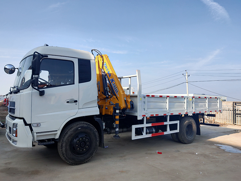 【Dec 17th,2020】To Uzbekistan- 1 Units Dongfeng Crane Truck