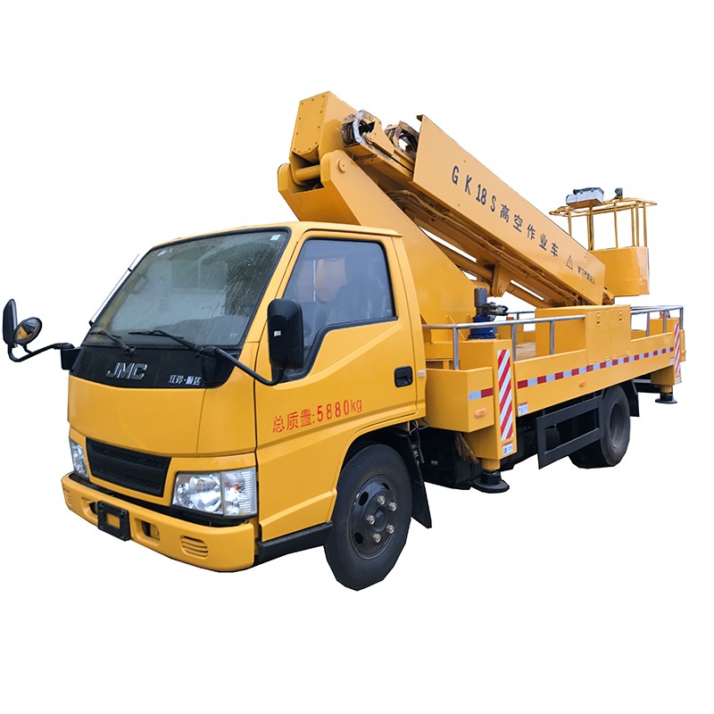 16m Hydraulic Aerial Cage High Up Truck For Sale