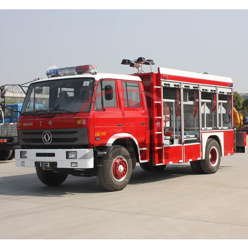 Emergency And Rescue Fire Fighting Truck