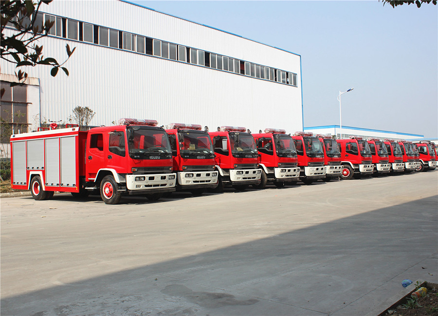 [March, 2017] To Cambodia-300 Units ISUZU FTR Fire Truck