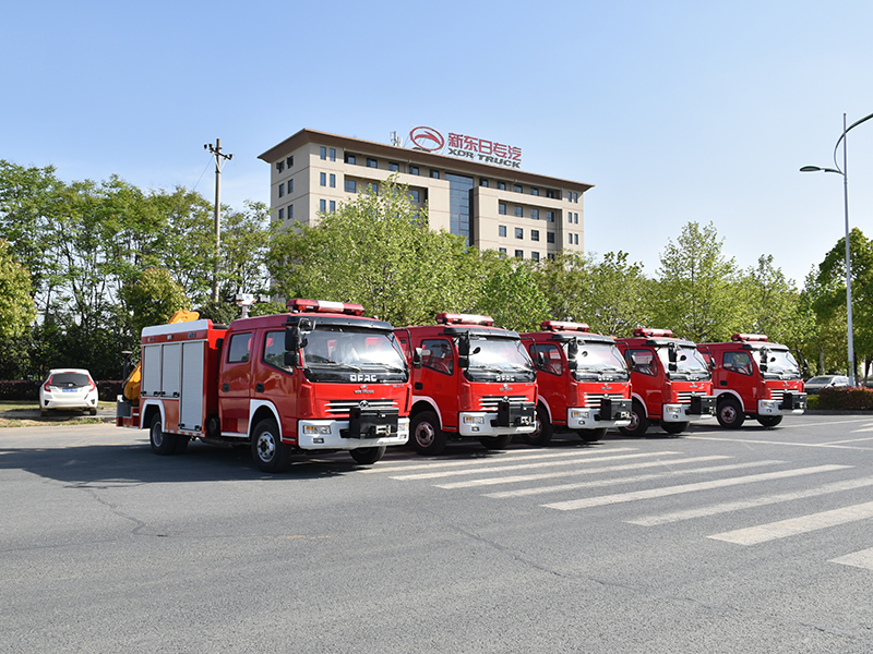 【April 16th,2019】To Myanmar- 5 Units Rescue Fire Truck