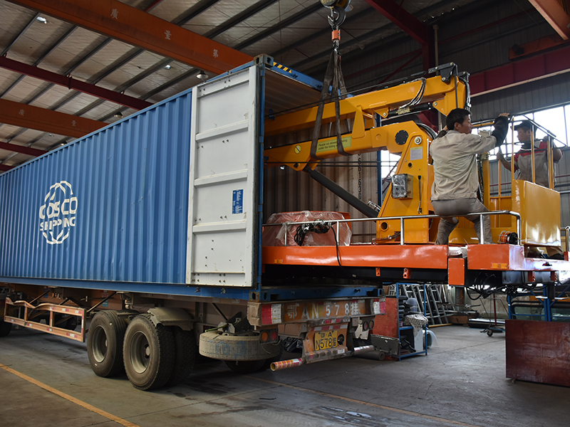 July 31th,2019】To Thailand- 1 Unit Superstructure of 14m Aerial Platform Truck