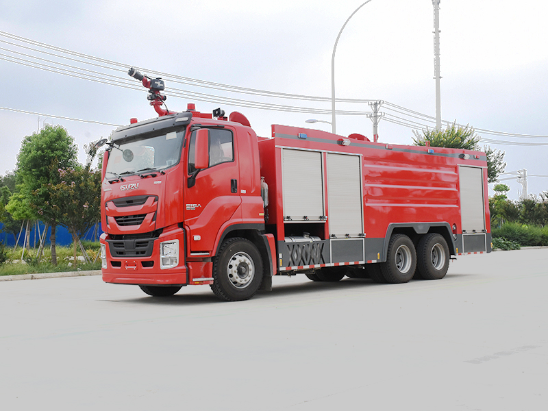 【Nov 15th,2019】To Africa- 1 Unit ISUZU Water Foam Powder Combinated Fire Truck
