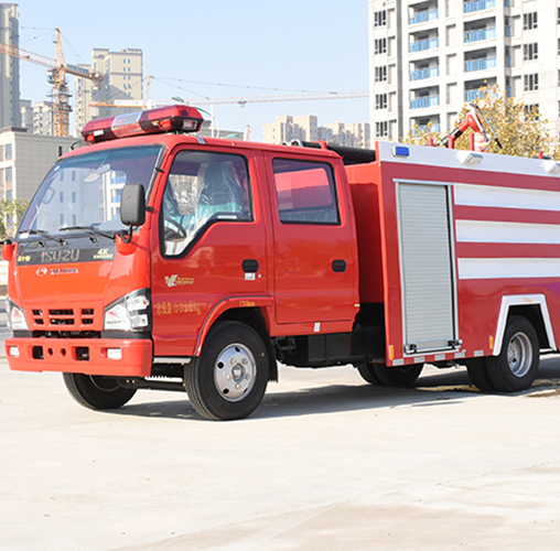 To Senegal-1 unit Isuzu water & Foam 4x2 fire truck in Dec 5th,2019