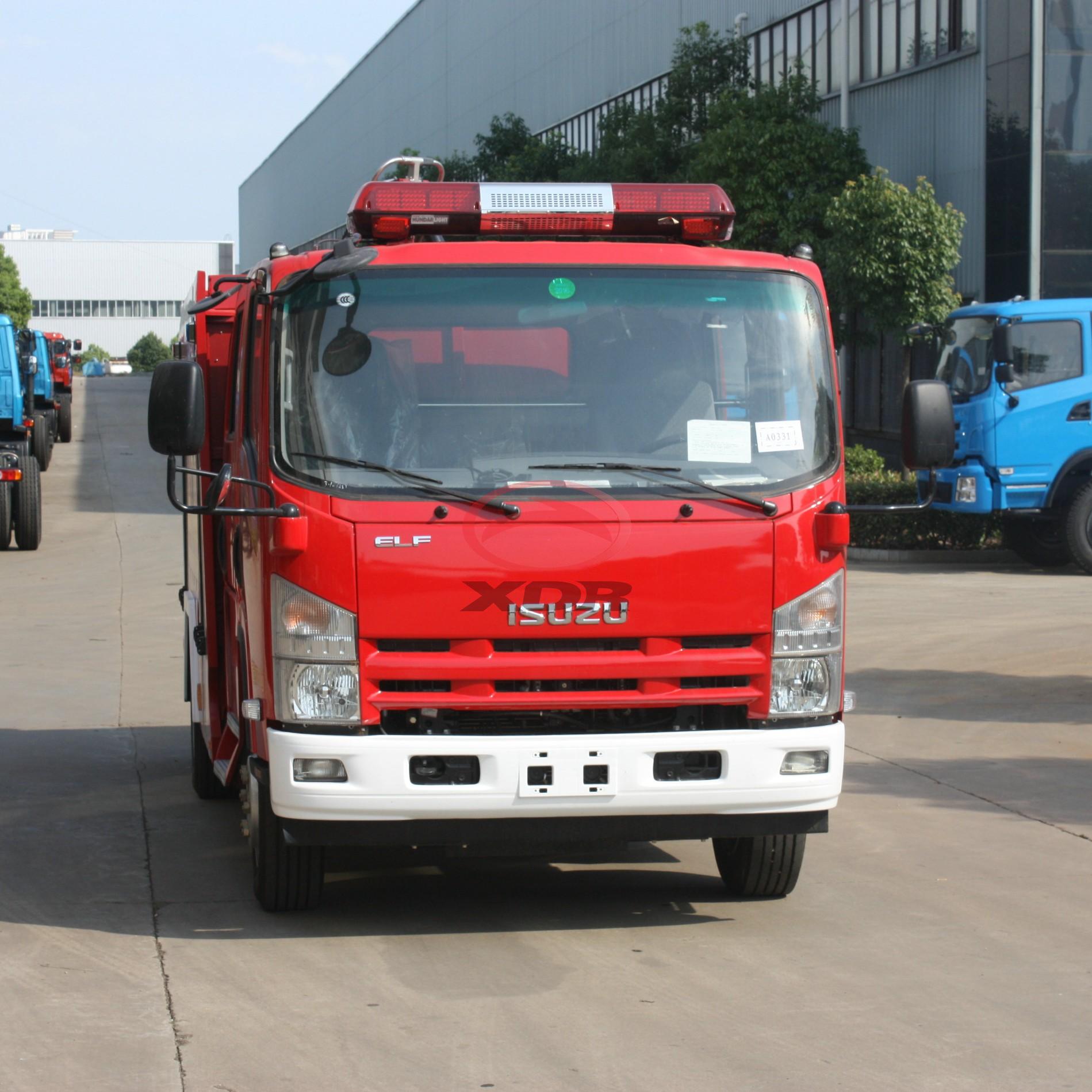 Right Hand Drive Fire Fighting Vehicle