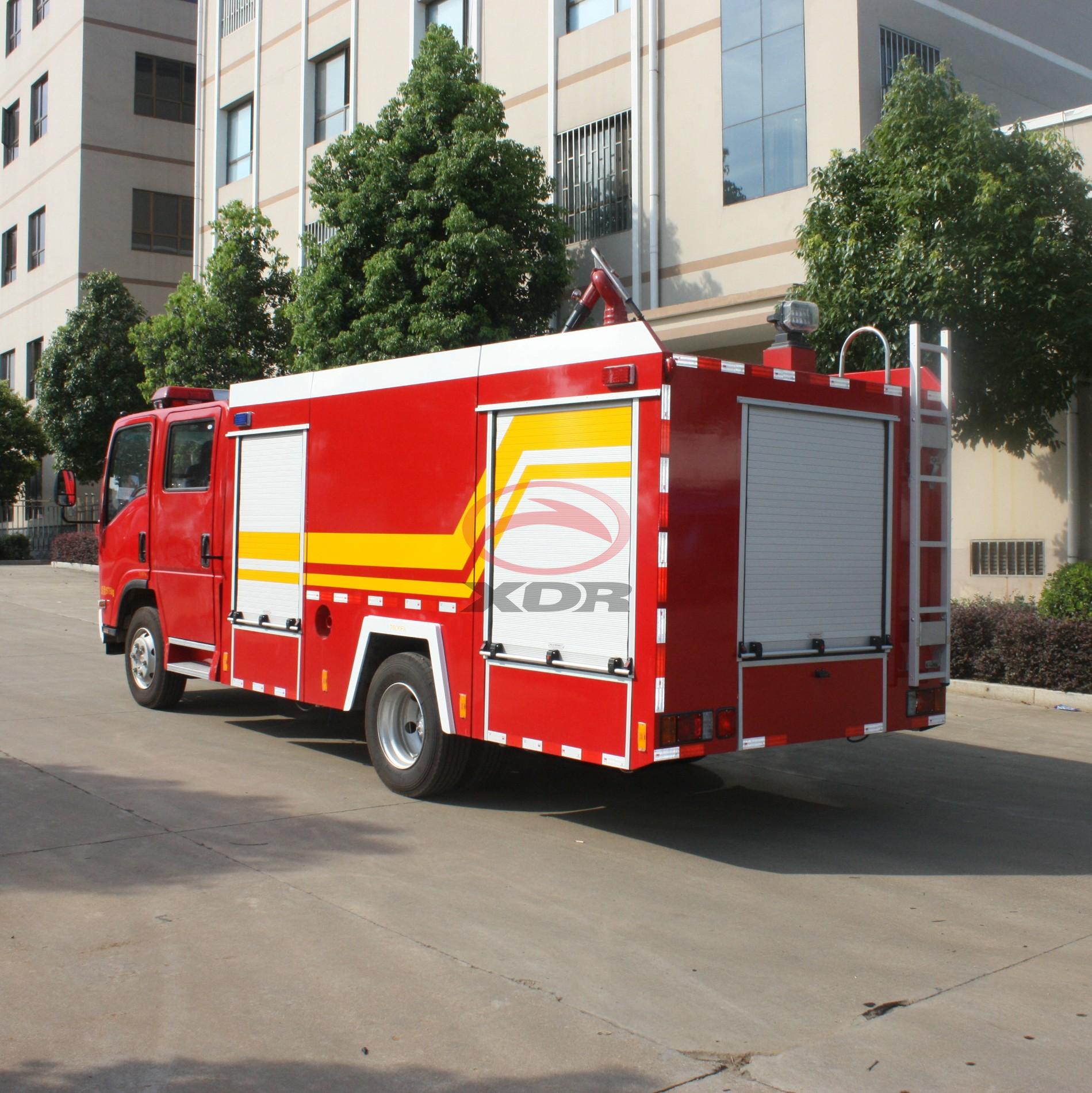 Right Hand Drive Fire Fighting Vehicle