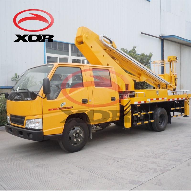 16m Hydraulic Aerial Cage High Up Truck For Sale
