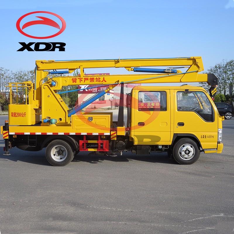 12m Hydraulic Special Aerial Cage Truck