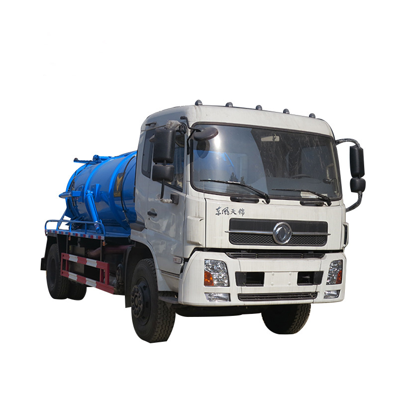 8cbm Sewage Suction Tanker Truck